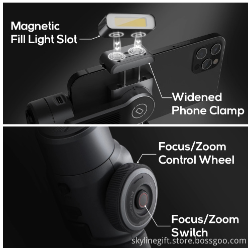 ZHIYUN Smooth 5 Gimbal Phone Handheld Stabilizer 3-Axis Smartphone Gimbals for iPhone 13 PRO/Samsung/Huawei/Xiaomi